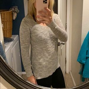 Mudd Knit Grey Longsleeve